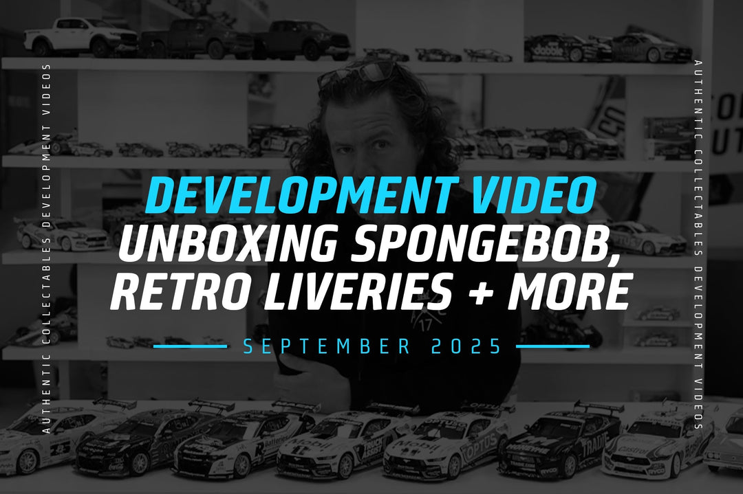 Development Video: Unboxing The SpongeBob Camaro, Castrol Retro Livery + More! - September 2025