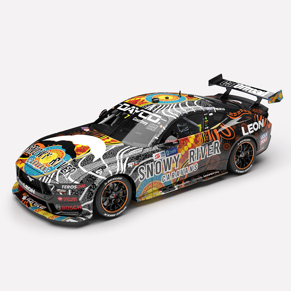 1:43 Snowy River Racing #7 Ford Mustang GT - 2025 Darwin Triple Crown Indigenous Round