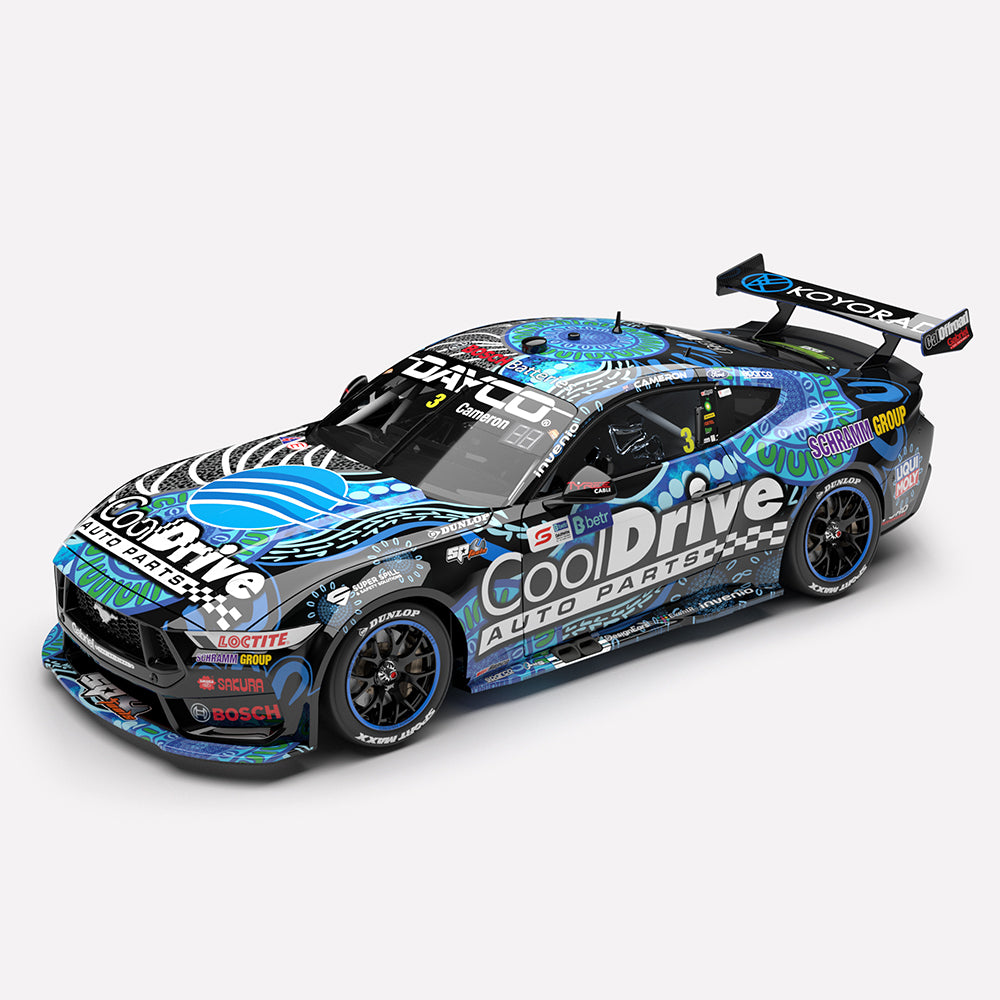 1:18 CoolDrive Racing #3 Ford Mustang GT - 2025 Darwin Triple Crown Indigenous Round