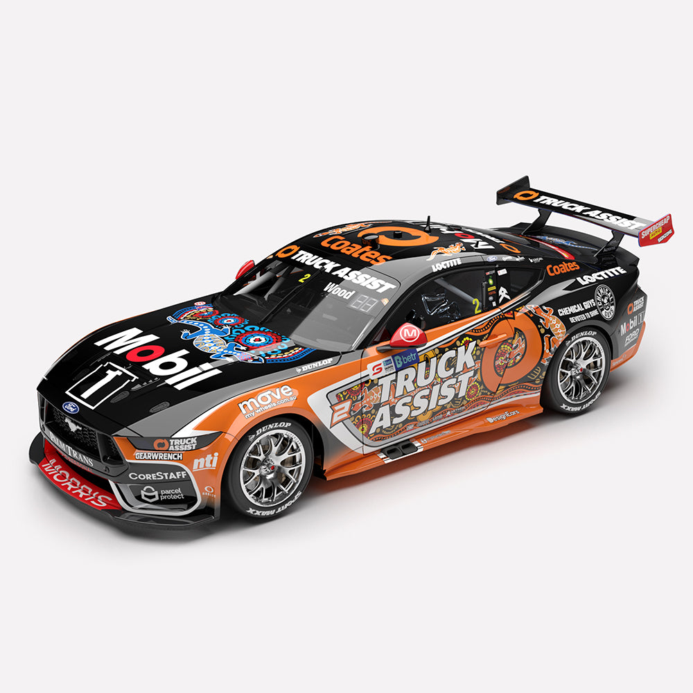 1:18 Mobil 1 Truck Assist Racing #2 Ford Mustang GT - 2025 Darwin Triple Crown Indigenous Round