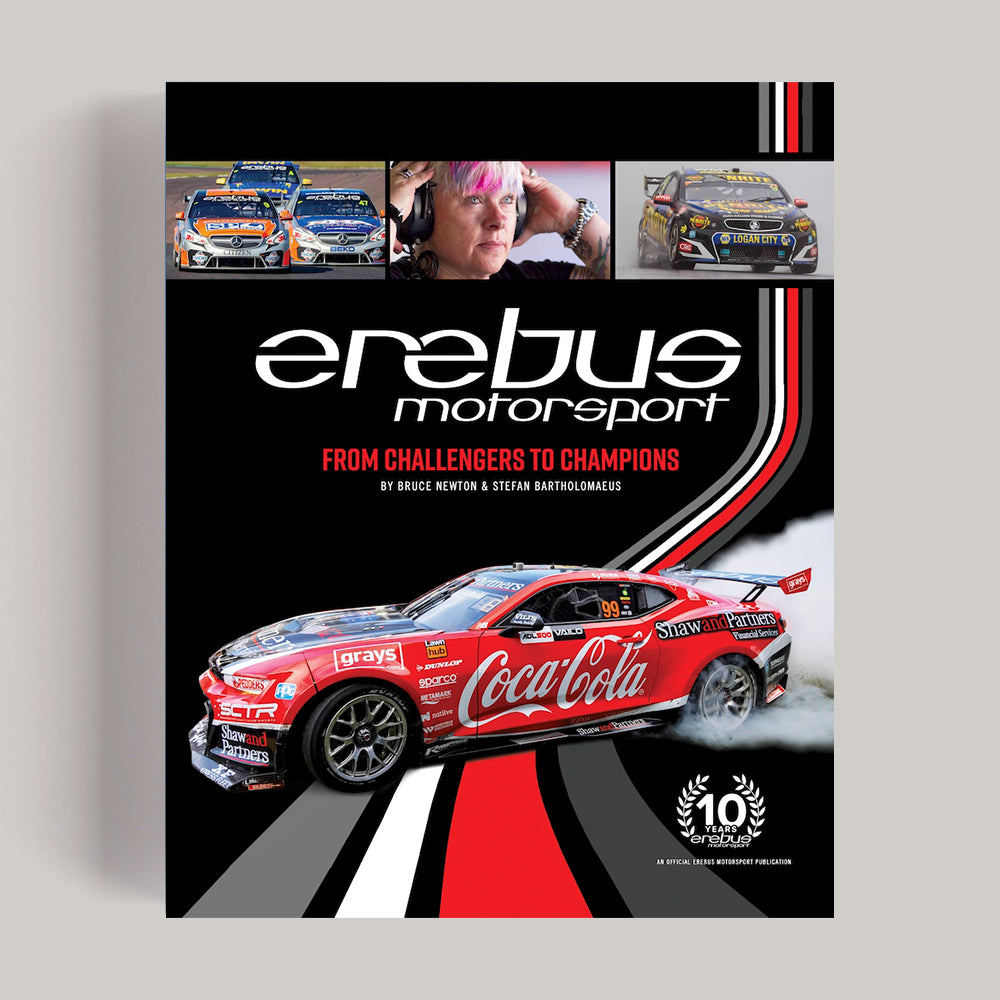 Erebus Motorsport - From Challengers To Champions Book (Pre-Order)