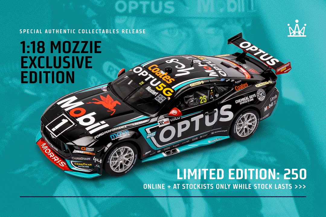 1:18 WAU 2024 Adelaide 500 Mostert Mustang Exclusive Edition Launched - Available 10am AWST Thursday