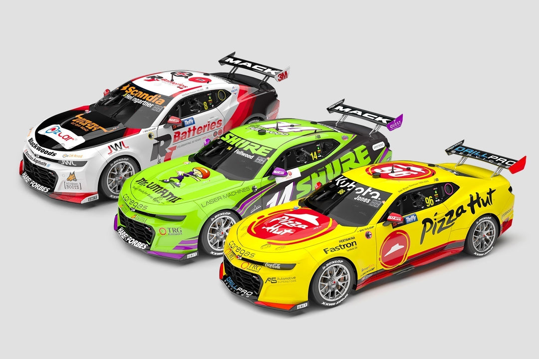New Model Announcements: 2025 Brad Jones Racing Heimgartner / Fullwood / Jones Camaro Supercars