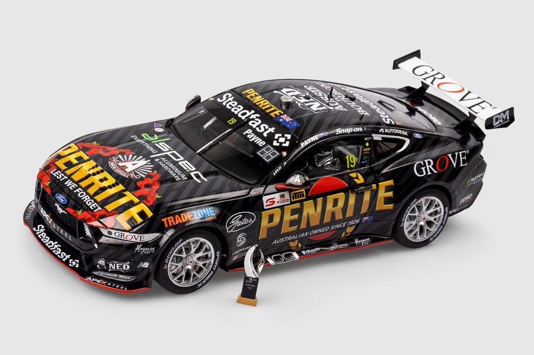 Payne’s 2025 JR Trophy-Winning Penrite Racing Mustang Arrives In 1:18 Scale