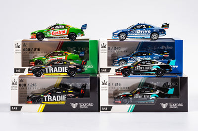 Now In Stock: 1:43 Scale 2022 Tickford Racing / CoolDrive Racing Ford Mustang GT Supercars