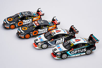 Now In Stock: 1:43 Scale 2022 Walkinshaw Andretti United / Truck Assist Racing Holden ZB Commodores