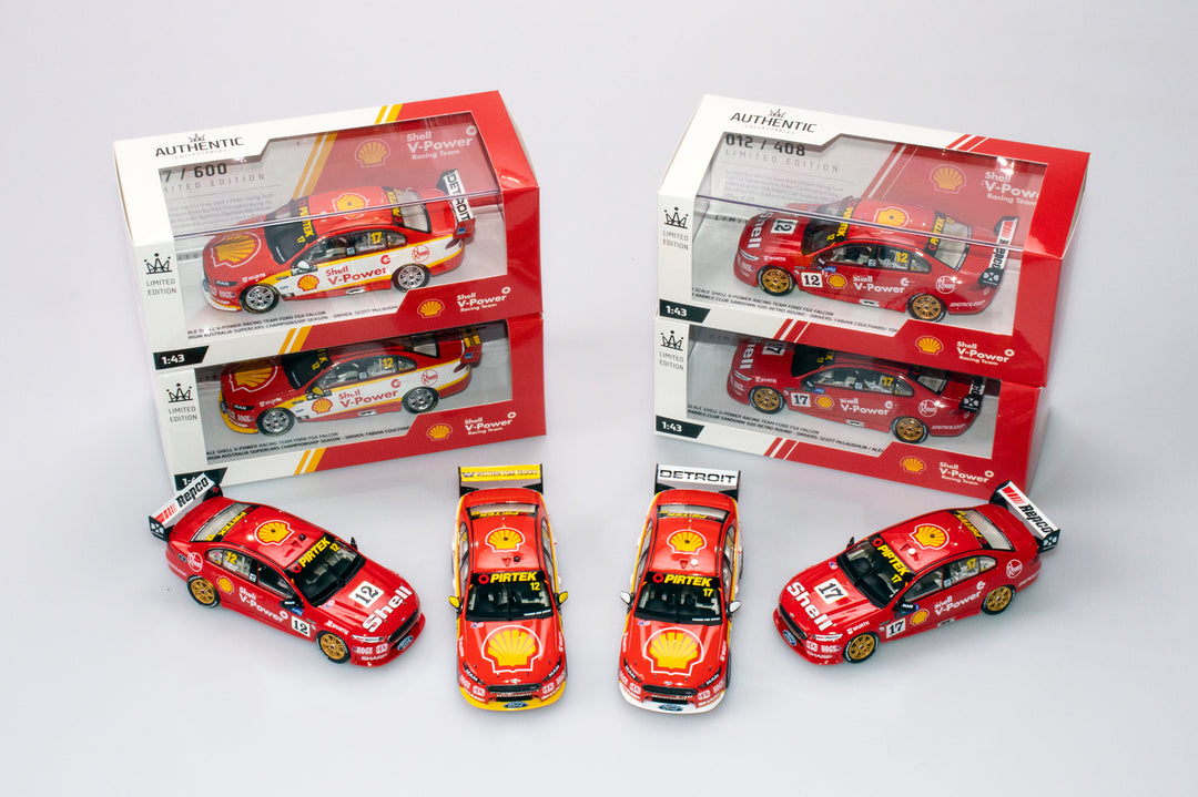 Now In Stock: New 1:43 Scale 2018 Shell V-Power Racing Team Ford FGX Falcons