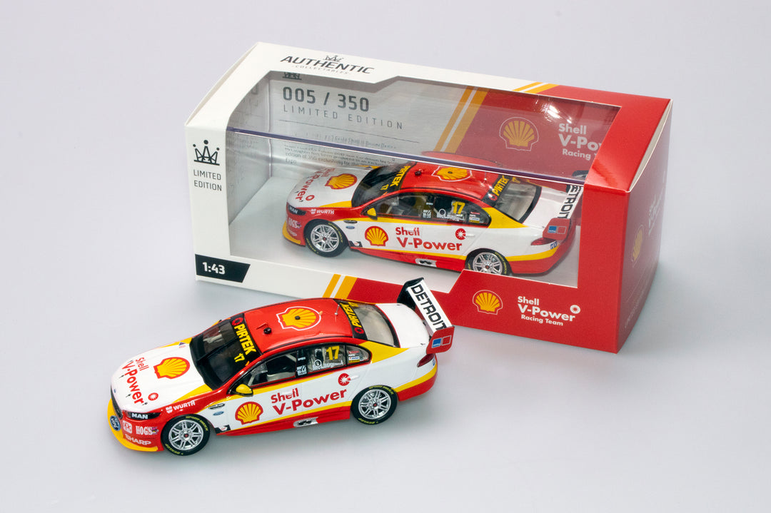 Now In Stock: 1:43 Scale Shell V-Power Racing Team Scott McLaughlin 2017 Test Livery