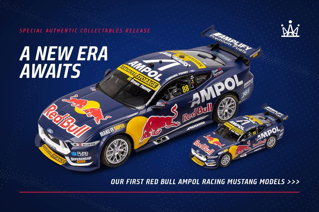 A New Era Awaits. Our First Red Bull Ampol Racing Mustangs Are Here!