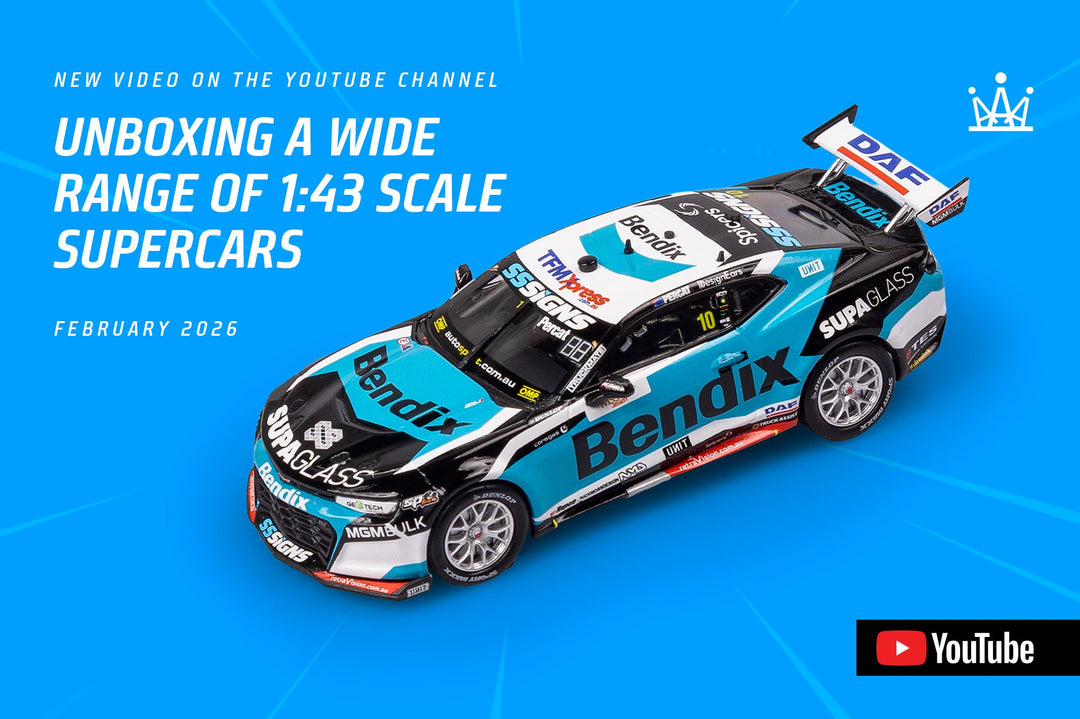 New Youtube Video: Unboxing A Wide Range Of 1/43 Scale Supercars!