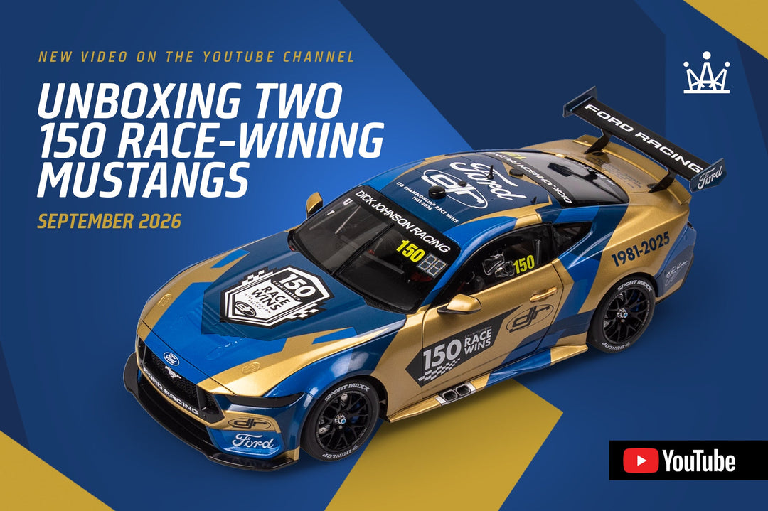 Watch Now: Unboxing Two 150 Race-Winning Mustangs... They're AWESOME!