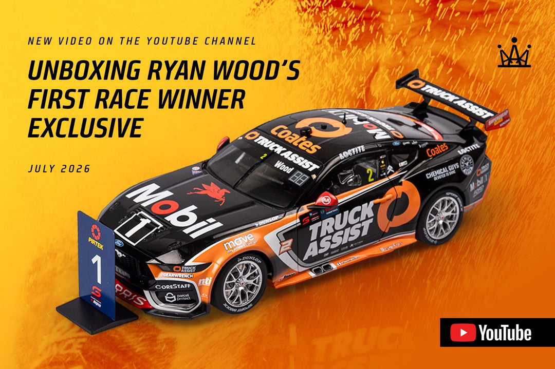 New Youtube Video: Unboxing Ryan Wood's First Race Winning Ford Mustang (Exclusive Edition)
