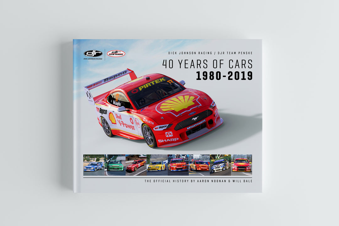 Pre-Order Alert: Dick Johnson Racing / DJR Team Penske 40 Years of Cars: 1980-2019 Hardcover Book