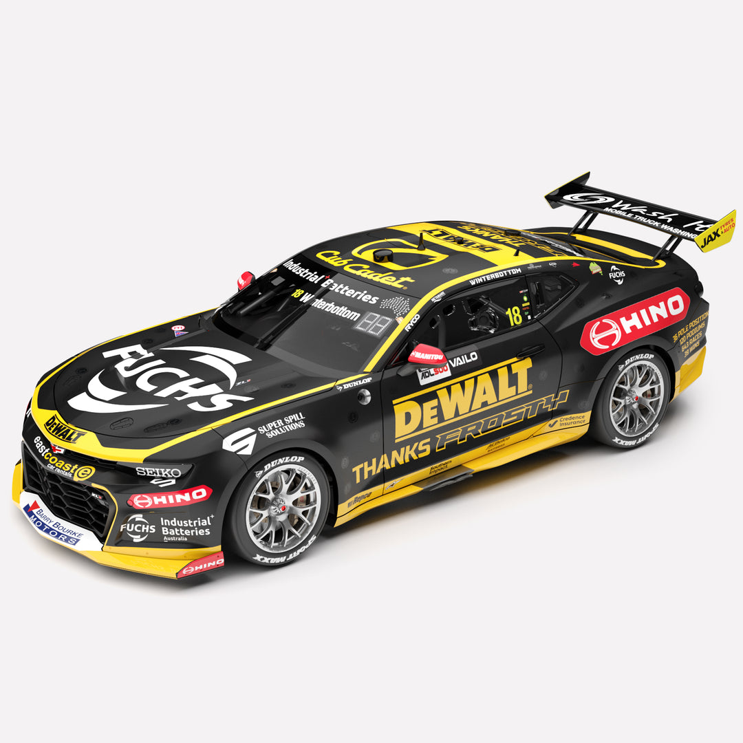 1:18 DEWALT Racing #18 Chevrolet Camaro ZL1 2024 VAILO Adelaide 500 Thanks Frosty Livery Driver: Mark Winterbottom