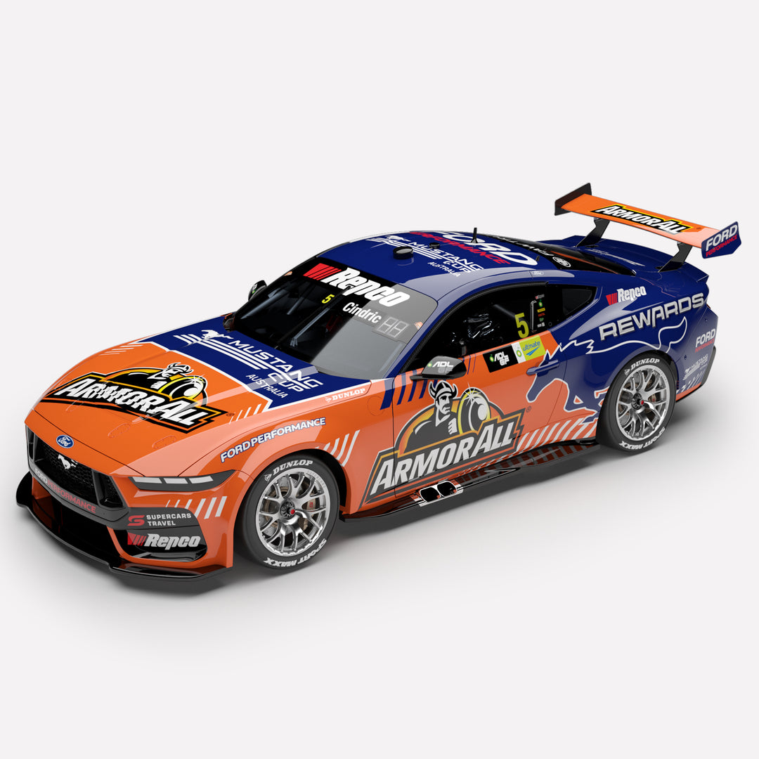 1:43 Tickford / Ford Performance Racing #5 Ford Mustang GT 2025 BP Adelaide Grand Final Wildcard Driver: Austin Cindric