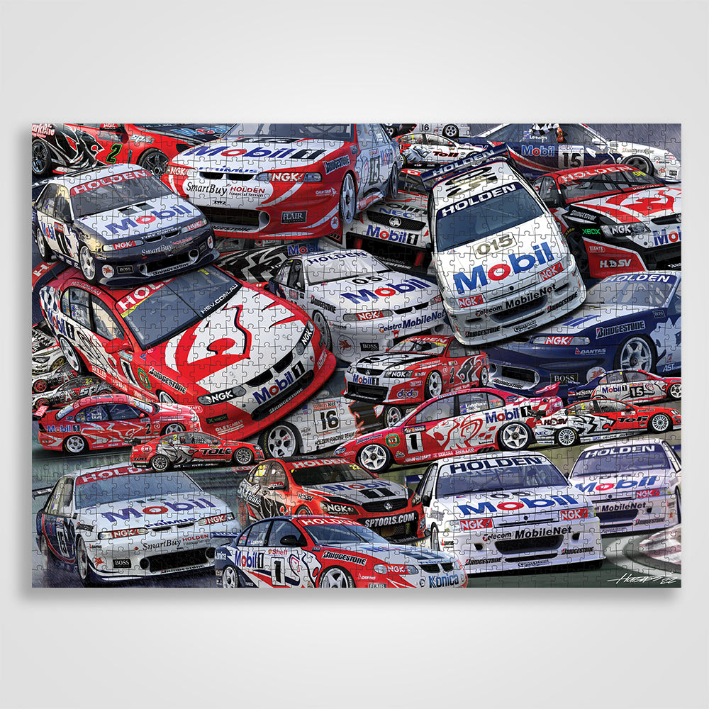 Holden Racing Team: 1990-2016 1000 Piece Jigsaw Puzzle