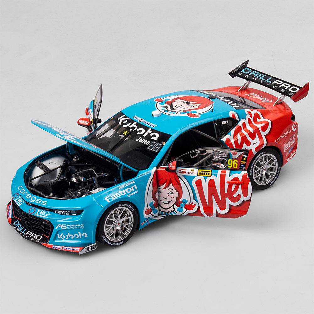1:18 Brad Jones Racing Wendy's #96 Chevrolet Camaro ZL1 - 2024 ITM Taupo Super400 - Exclusive Edition