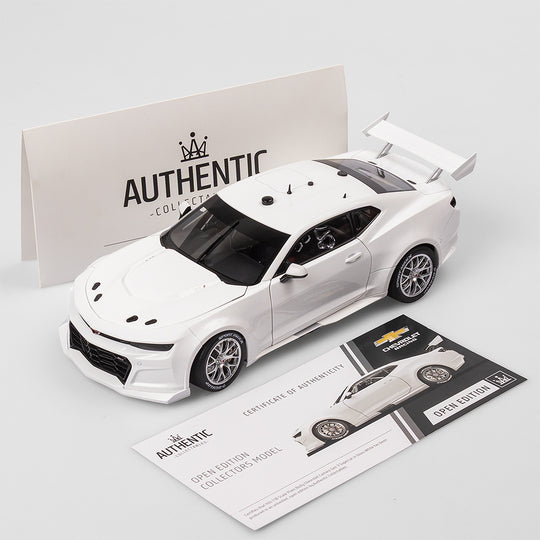 1:18 Plain Body Chevrolet Camaro ZL1 Gen3 Supercar - Gloss White