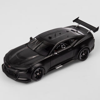 1:18 Plain Body Chevrolet Camaro ZL1 Gen3 Supercar - Matte Black