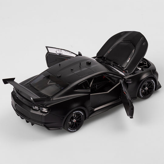 1:18 Plain Body Chevrolet Camaro ZL1 Gen3 Supercar - Matte Black