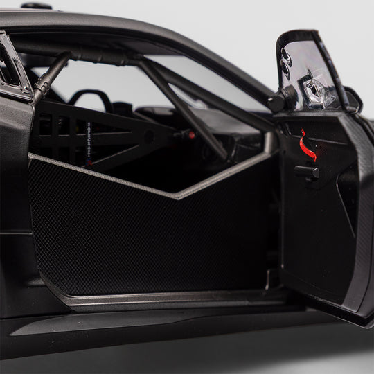 1:18 Plain Body Chevrolet Camaro ZL1 Gen3 Supercar - Matte Black