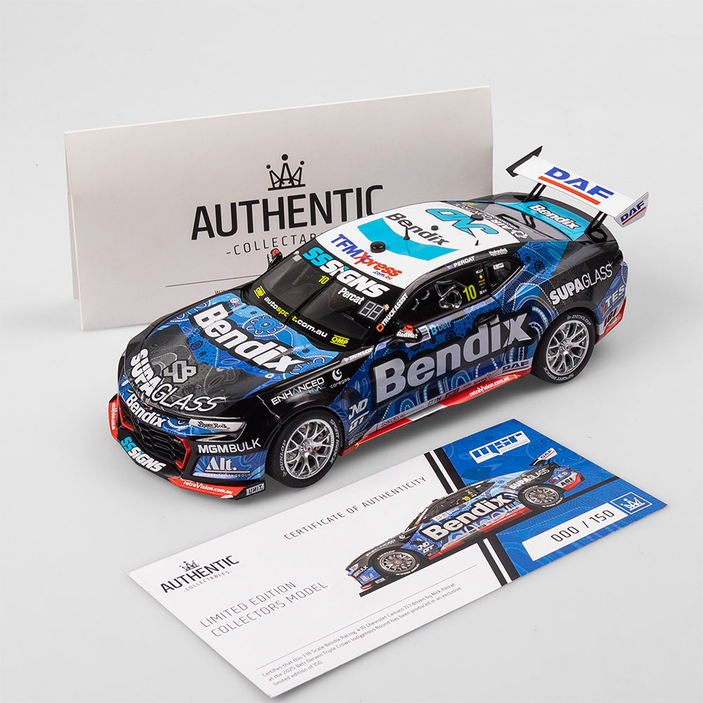 1:18 Bendix Racing #10 Chevrolet Camaro ZL1 - 2025 Darwin Triple Crown Indigenous Round