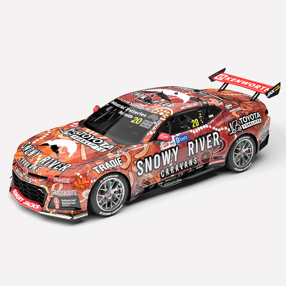 1:43 Snowy River Racing #20 Chevrolet Camaro ZL1 - 2026 Betr Darwin Triple Crown Indigenous Round