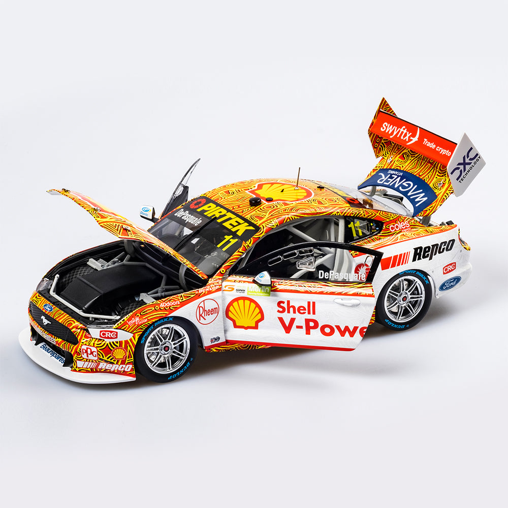 1:18 Shell V-Power Racing Team #11 Ford Mustang GT - 2022 Darwin Triple Crown Indigenous Round