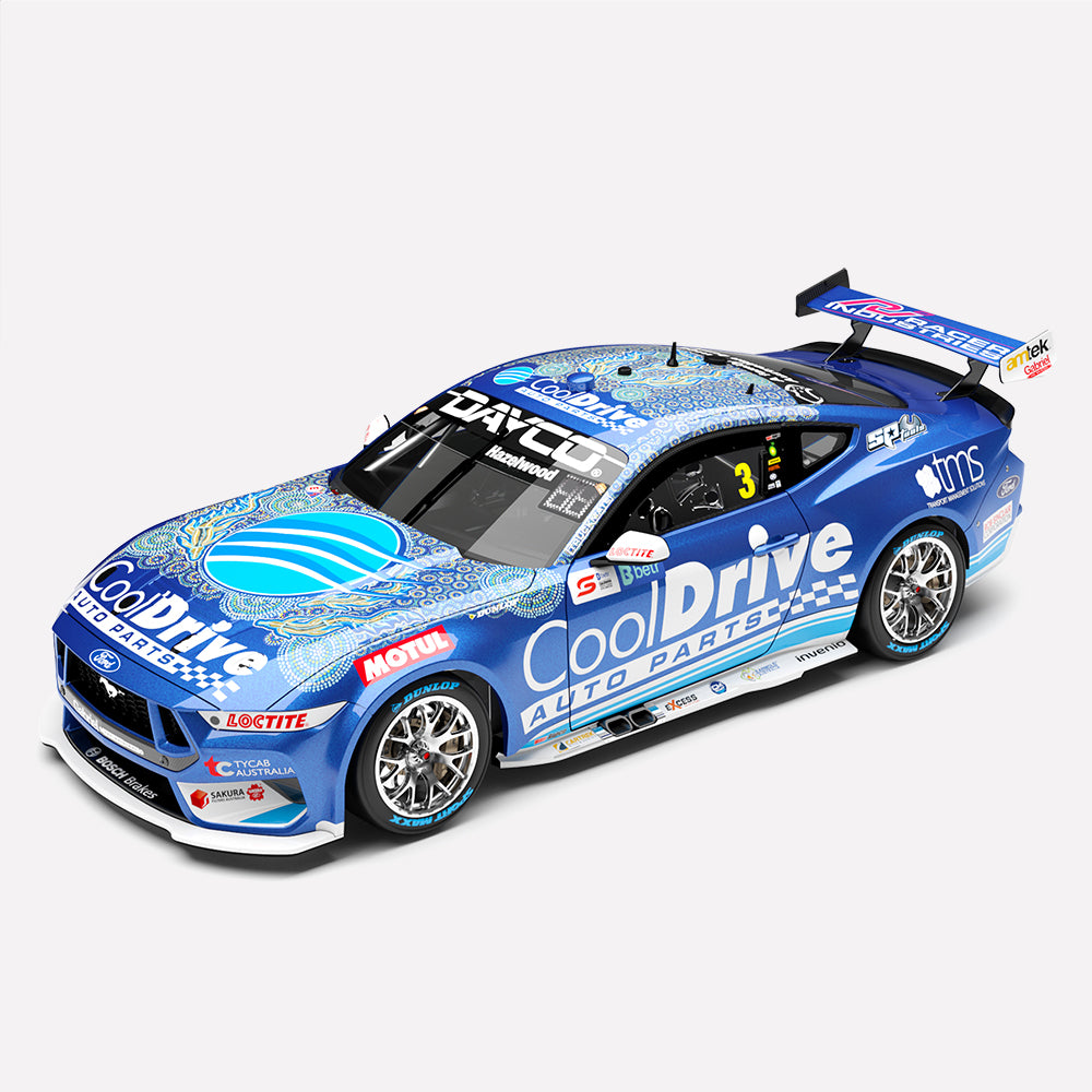 1:43 CoolDrive Racing #3 Ford Mustang GT - 2023 Darwin Triple Crown Indigenous Round