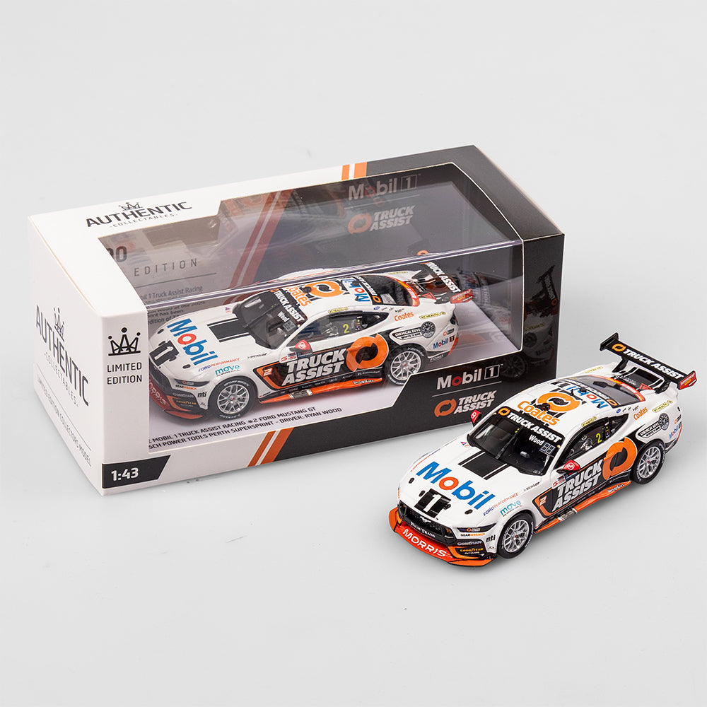 1:43 Mobil 1 Truck Assist Racing #2 Ford Mustang GT - 2024 Perth SuperSprint