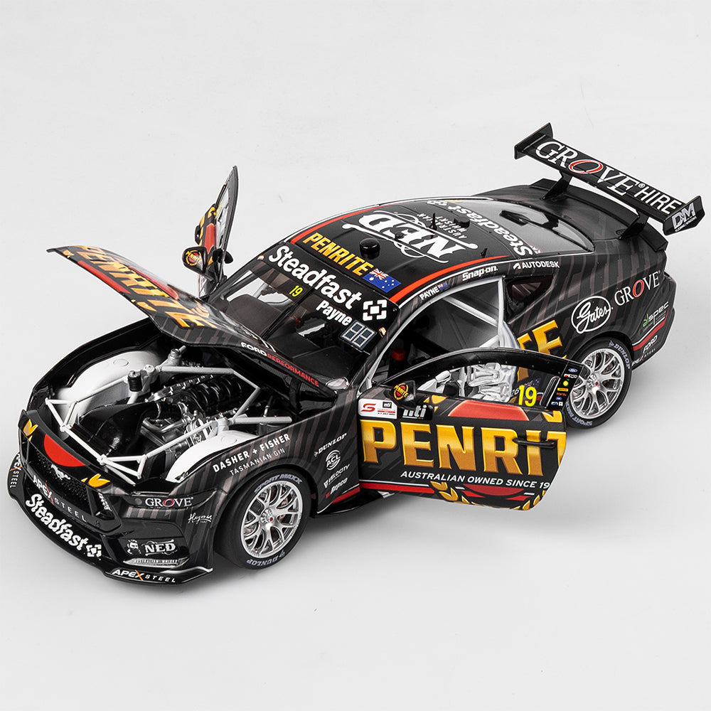 1:18 Penrite Racing #19 Ford Mustang GT - 2024 NTI Townsville 500 Race 14 Winner