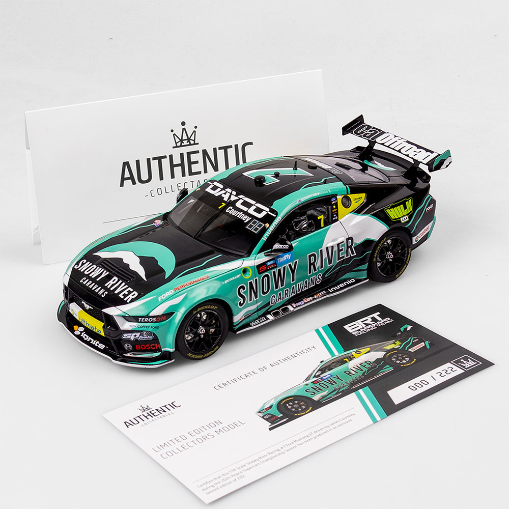 1:18 Snowy River Racing #7 Ford Mustang GT - 2024 Supercars Championship Season