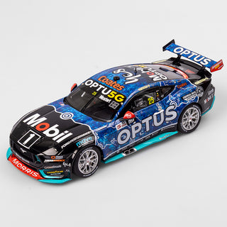 1:18 Mobil 1 Optus Racing #25 Ford Mustang GT - 2024 Townsville 500 Indigenous Livery
