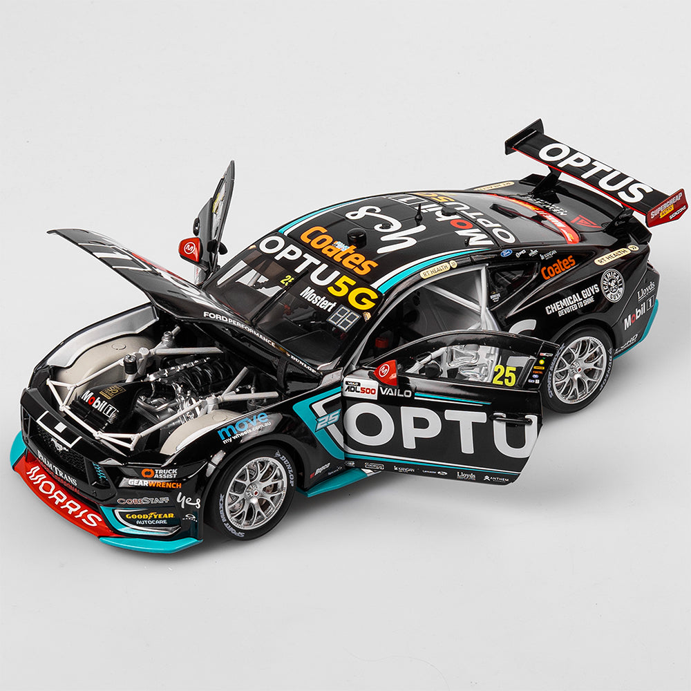 1:18 Mobil 1 Optus Racing #25 Ford Mustang GT - 2024 Vailo Adelaide 500 Exclusive Edition