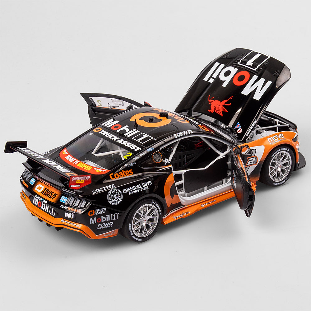 1:18 Mobil 1 Truck Assist Racing #2 Ford Mustang GT - 2025 ITM Taupo Super 440 Race 8 Podium