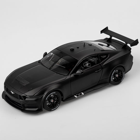 1:18 Plain Body Ford Mustang GT Gen3 Supercar - Matte Black