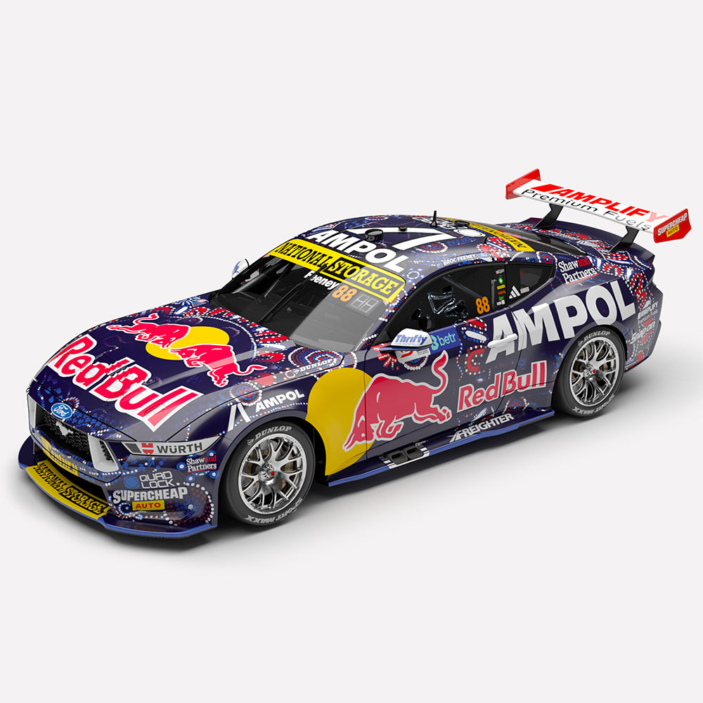 1:43 Red Bull Ampol Racing #88 Ford Mustang GT - 2026 Betr Darwin Triple Crown Indigenous Round