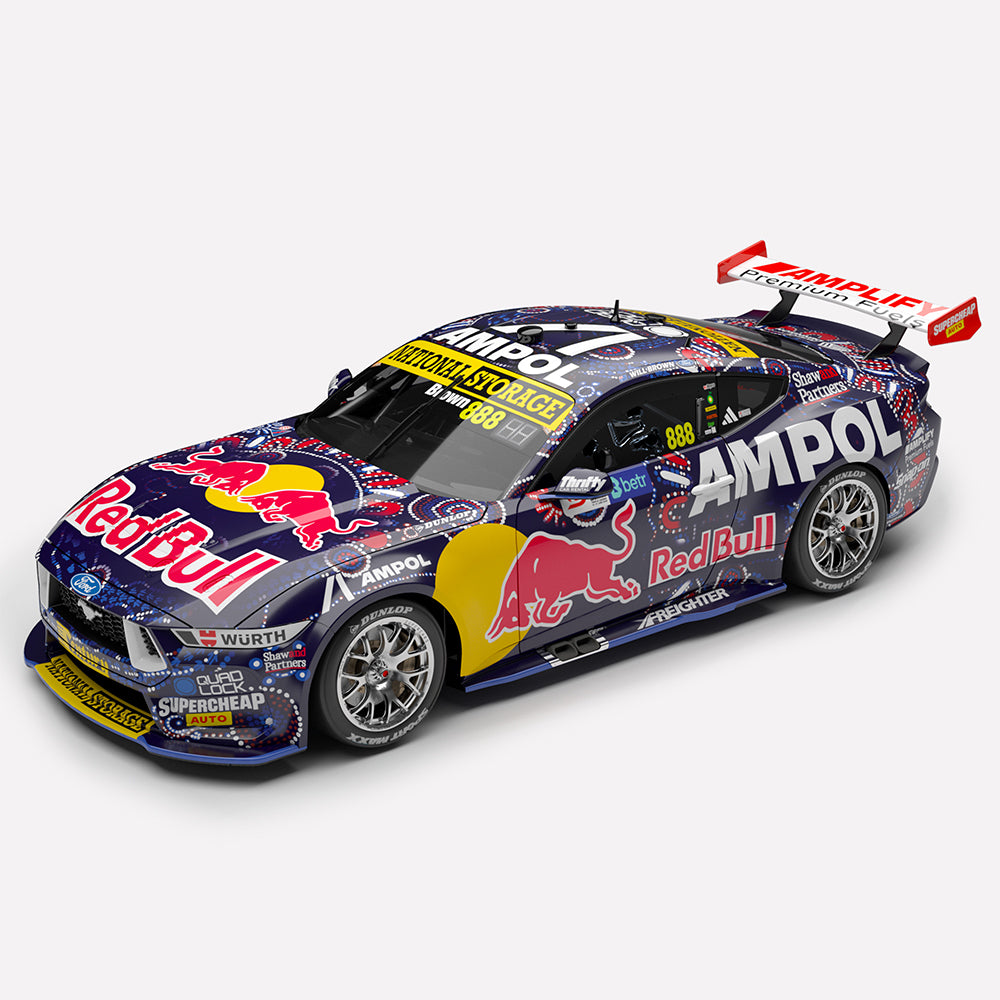 1:18 Red Bull Ampol Racing #888 Ford Mustang GT - 2026 Betr Darwin Triple Crown Indigenous Round