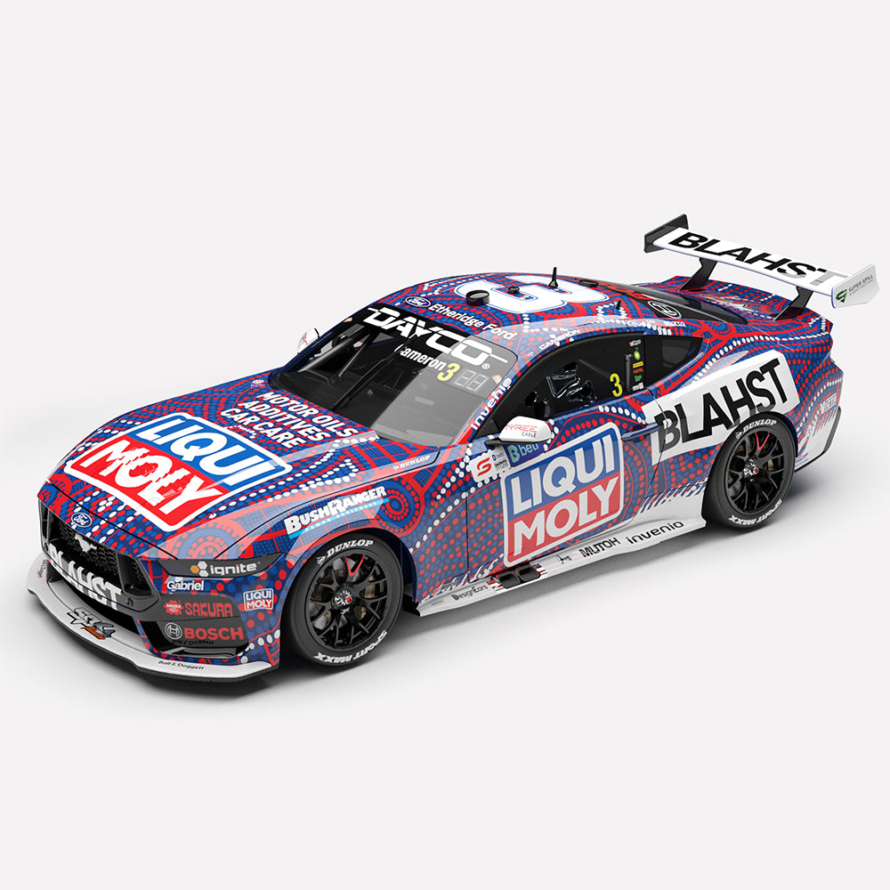 1:43 Liqui Moly BLAHST Racing #3 Ford Mustang GT - 2026 Betr Darwin Triple Crown Indigenous Round