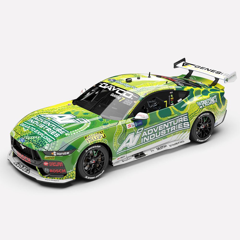 1:43 CoolDrive Racing #7 Adventure Industries Ford Mustang GT - 2026 Betr Darwin Triple Crown Indigenous Round