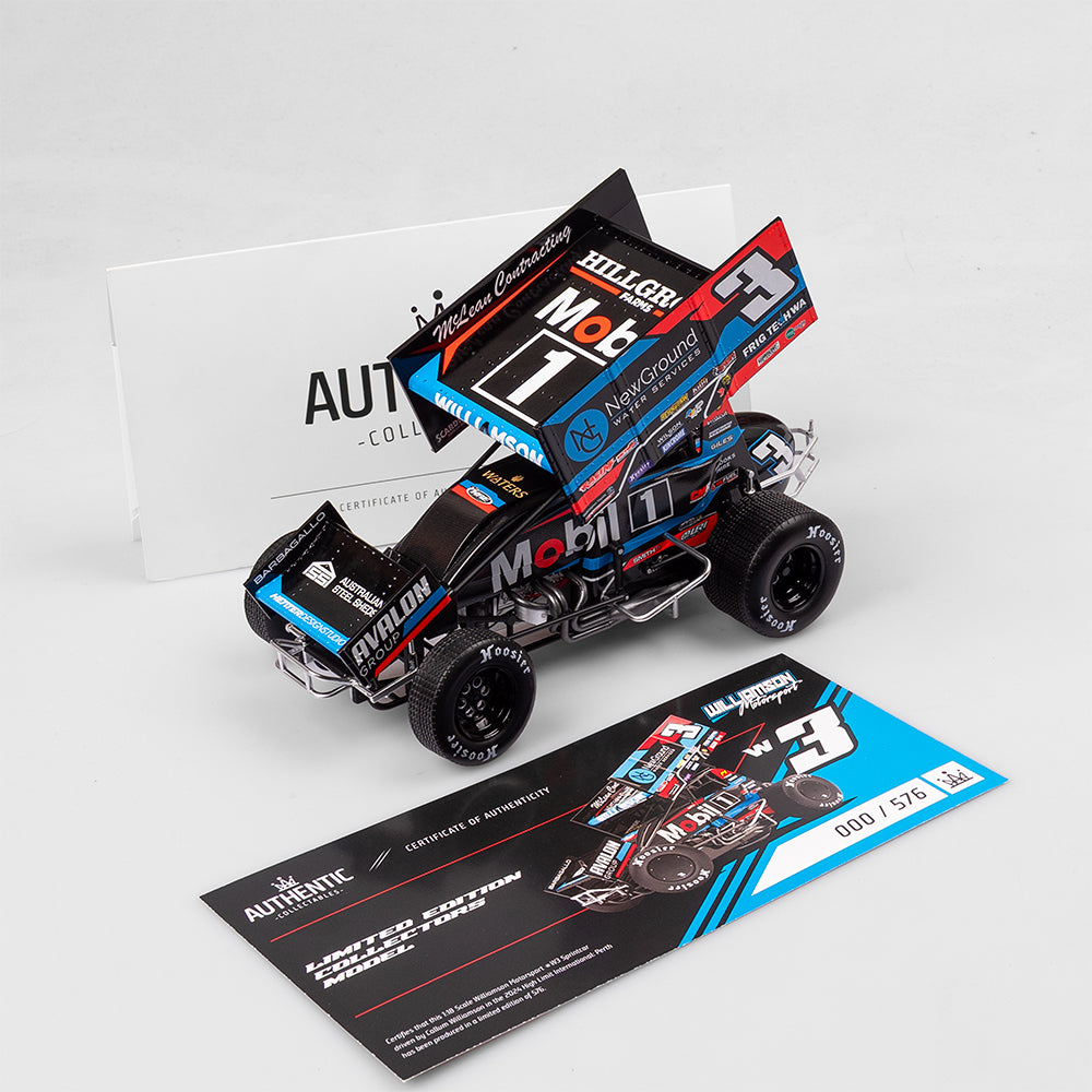 1:18 Williamson Motorsport #3 Sprintcar - 2024 High Limit International: Perth