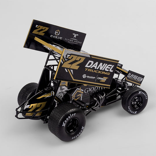 1:18 Jock Goodyer Racing #T22 Black Magic Sprintcar - 2026 Grand Annual Sprintcar Classic
