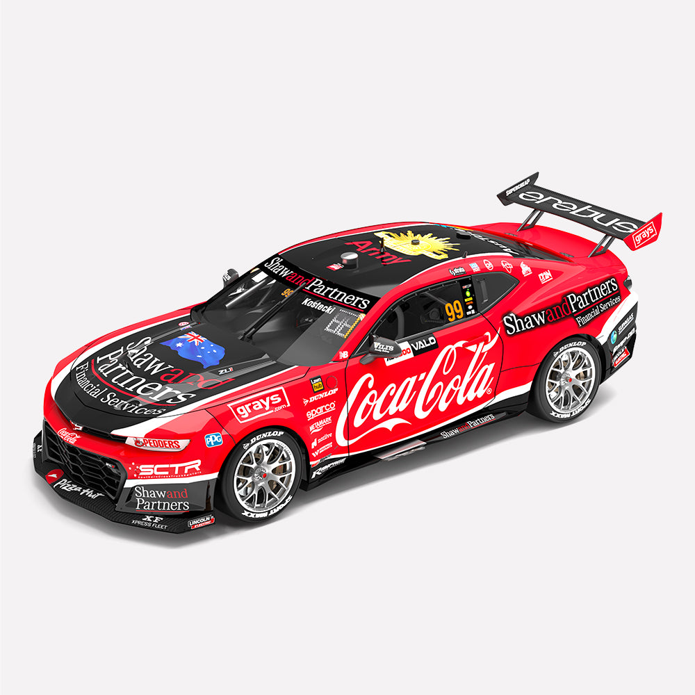 1:64 Coca-Cola Racing By Erebus #99 Chevrolet Camaro ZL1 - 2023 Supercars Championship Winner
