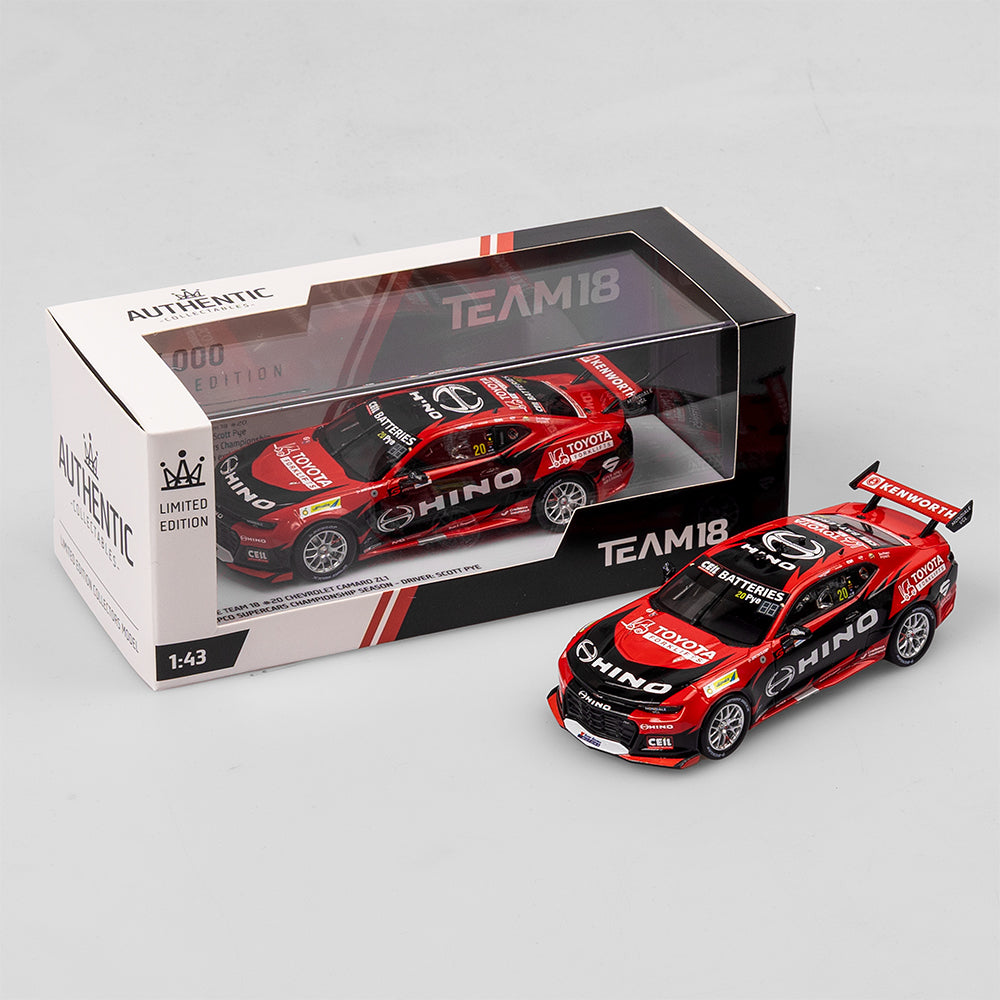 1:43 Team 18 #20 Chevrolet Camaro ZL1 - 2023 Supercars Championship Season