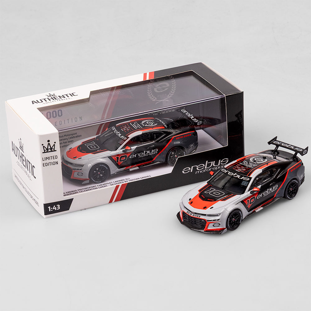 1:43 Erebus Motorsport Chevrolet Camaro ZL1 - 10th Anniversary Celebration Livery