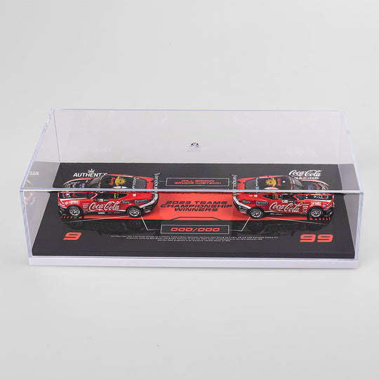 1:43 Coca-Cola Racing By Erebus #9 / #99 Chevrolet Camaro ZL1 - 2023 Teams Champion Twinset