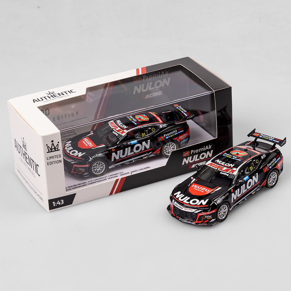 1:43 Nulon Racing #31 Chevrolet Camaro ZL1 - 2024 Supercars Championship Season