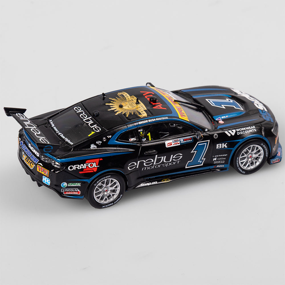 1:43 Erebus Motorsport #1 Chevrolet Camaro ZL1 - 2024 Perth SuperSprint Throwback Livery