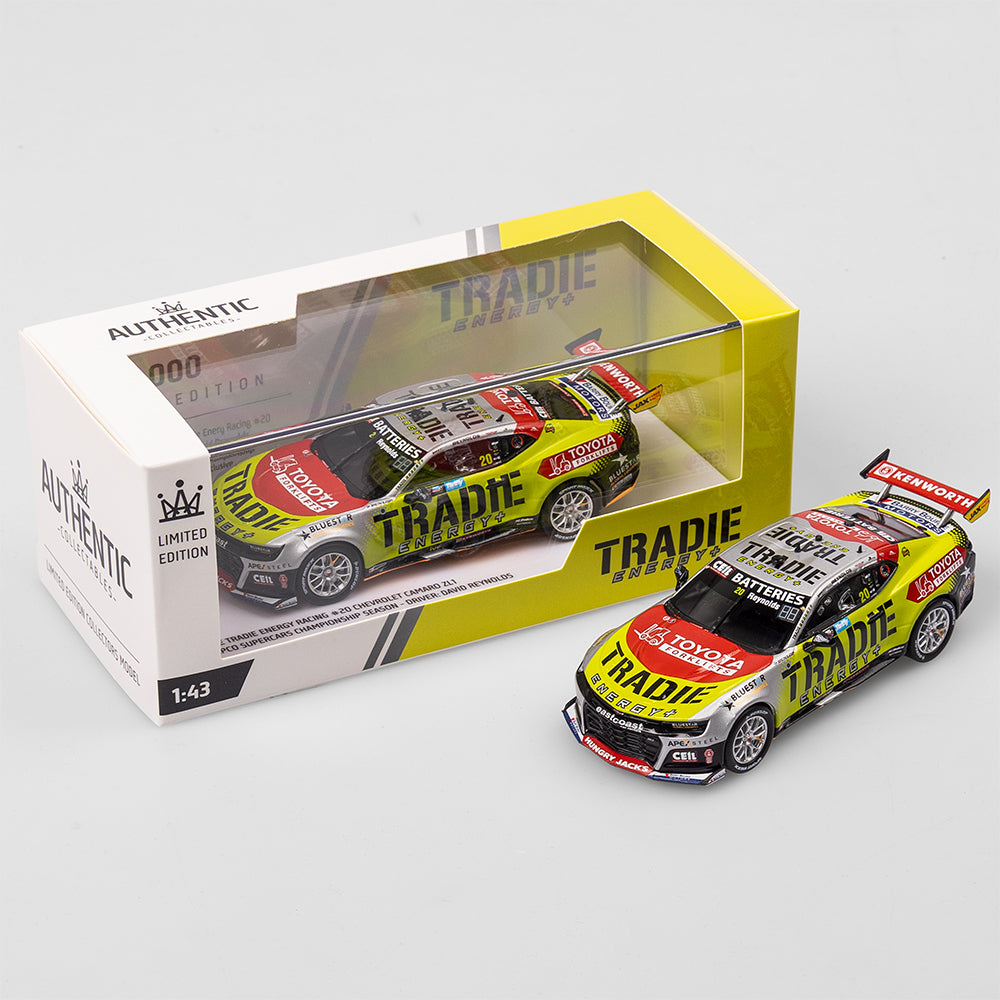 1:43 Tradie Energy Racing #20 Chevrolet Camaro ZL1 - 2025 Supercars Championship Season