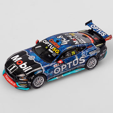 1:43 Mobil 1 Optus Racing #25 Ford Mustang GT - 2024 Townsville 500 Indigenous Livery